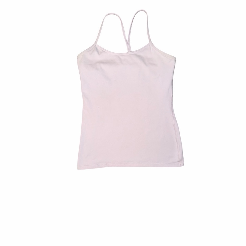 lululemon athletica Pale Pink Double-Strap Tank Top